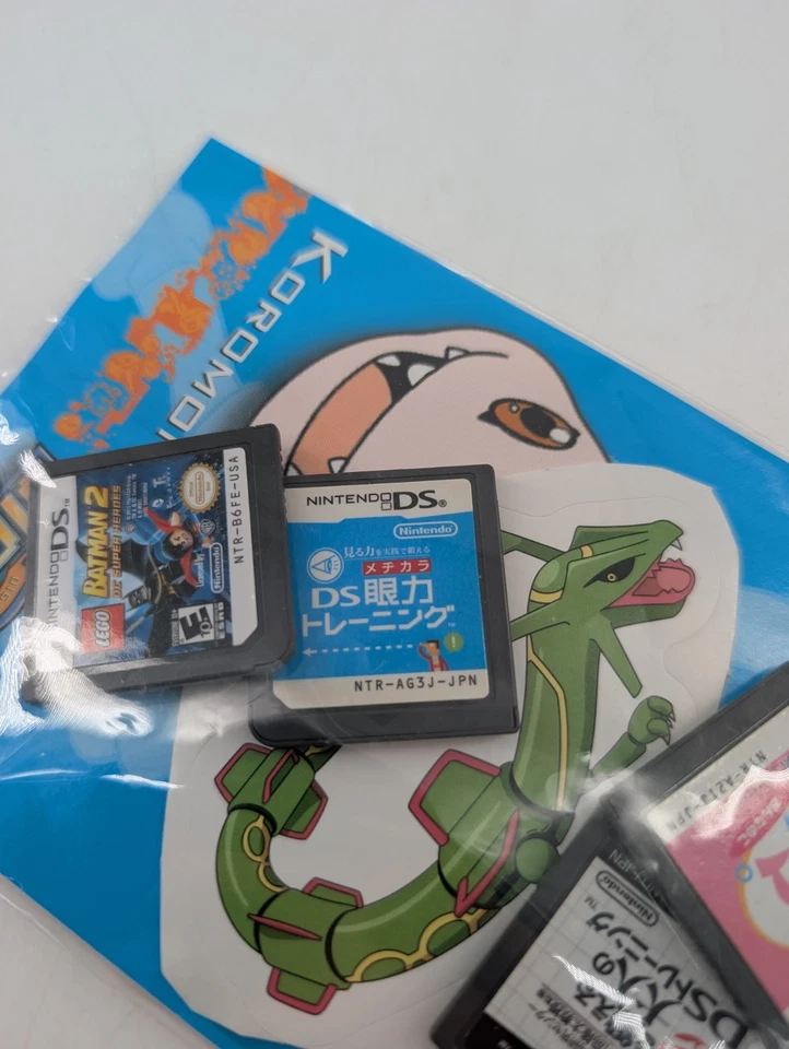 Nintendo DS Games Lot Japanese Batman 2 USA Digimon Digital Monsters - Image 3 of 4