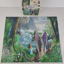 Dragon Fantasy Puzzle 500 Pc Ceaco New Fangled Angles Magic Evening NONE MISSING