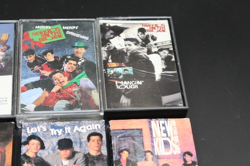 New Kids On The Block Cassette NKOTB Hangin' Tough Step By Step TESTED Lot of 14 - Picture 4 of 9