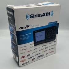 SiriusXM XEZ1V1 Onyx EZ Black Satellite Radio with Vehicle Kit