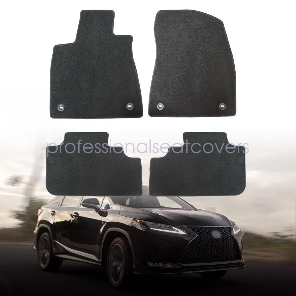 Alfombrillas alfombra terciopelo para 2016 2017 2018 2019 2020 2021 2022 Lexus RX450h 350 Foto 2 de 4