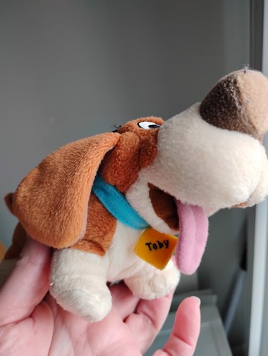 Disney TOBY 9" Plush Great Mouse Detective Genuine Stuffed Stamped Basset Hound - Picture 11 of 15