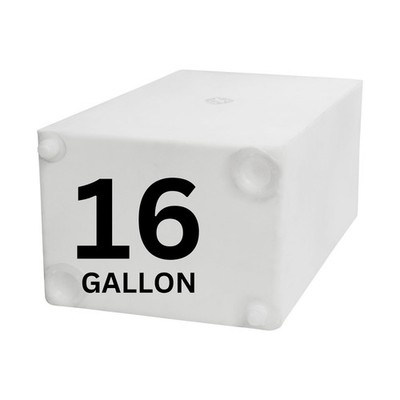 Fresh Water Tank 16 Gal, Potable, for RVs Campers Trailers, Cube Shape, WT-5545