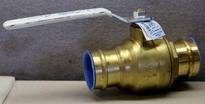 Apollo 77VLF-108-01 2  Press Inline Brass Ball Valve New