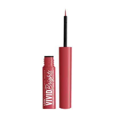 NYX Professional Makeup Vivid Matte Liquid Eyeliner On Red 0.06 fl oz