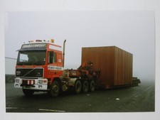 Volvo F16 Globetrotter Heanor Haulage Lorry Truck F116 CAL UK 1980s Photo