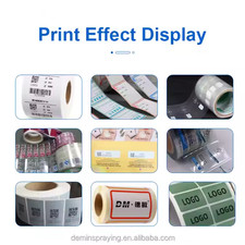 Inkjet printing rewinder automatic label encoding text printing on film tape