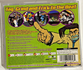 Jet Grind Radio (Sega Dreamcast, 2000) CIB - AUTHENTIC Embossed Case - CLEAN