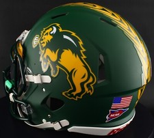 NORTH DAKOTA STATE BISON NCAA Riddell Speed Full Size AUTHENTIC Football Helmet