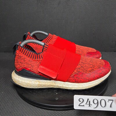 Adidas Crossknit Boost 2.0 Shoes Mens Sz 8.5 Red Spikeless Golf Shoes Sneakers