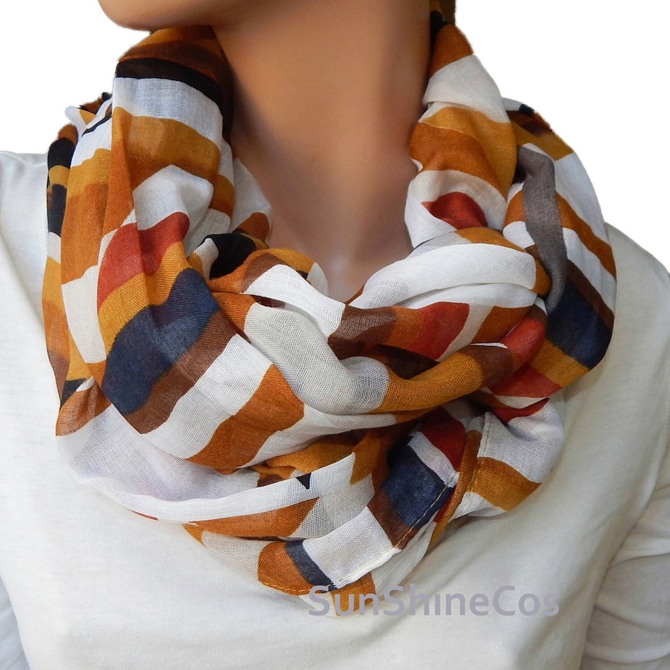 Lina & Lily Damen Loop Schal Mit Hasenmuster – Weicher Rundschal, 90x180 Cm, Für Alle Jahreszeiten