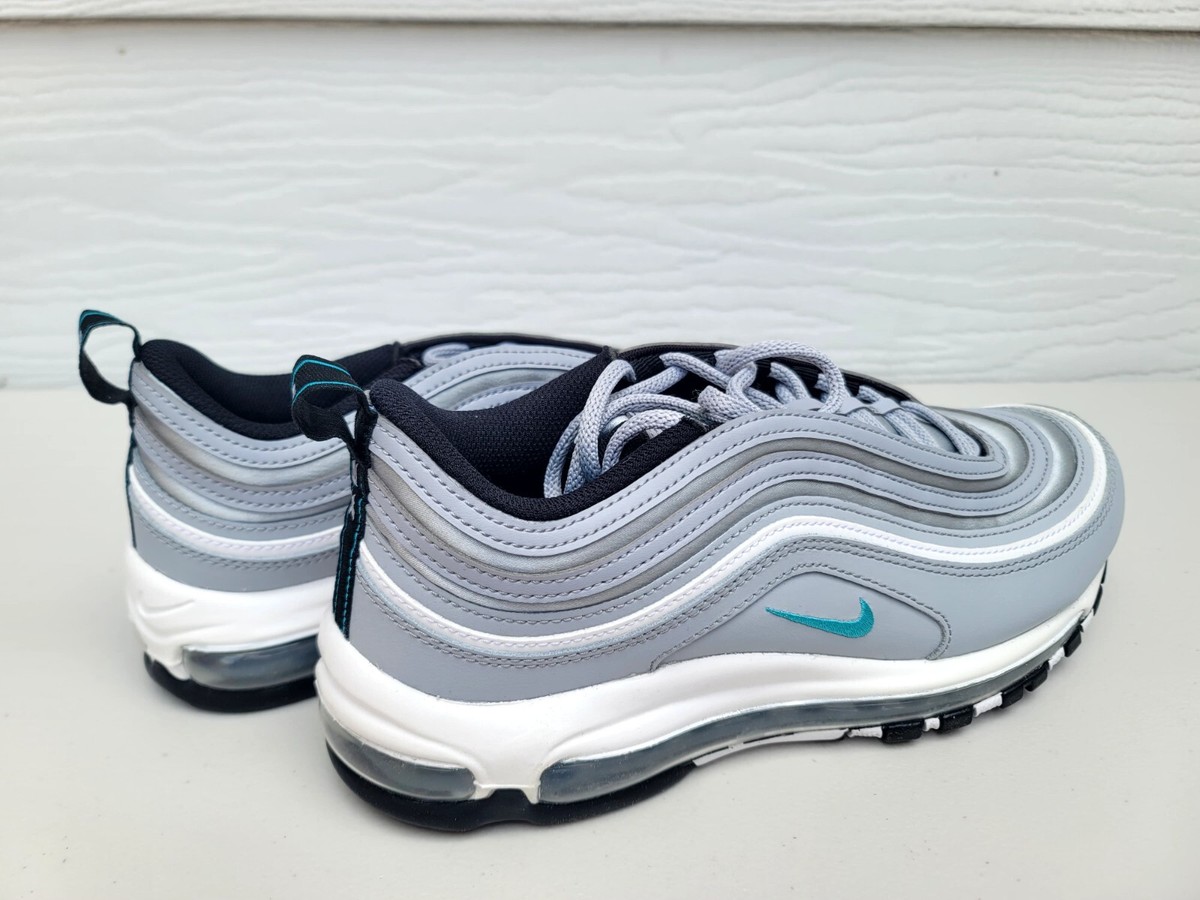 ★[NIKE]★WS Air Max 97 Wolf Gray Till Nebula★ Nike Air Max 97 OG Running Shoes Womens 6 Metallic Silver