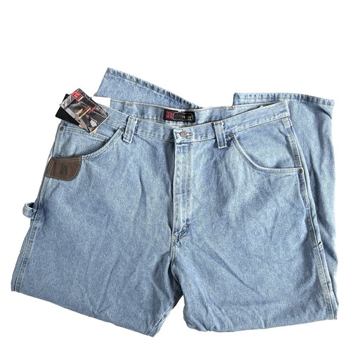 VTG Wrangler Denim Jeans Mens 38x32 Regular Fit Style 96501CB