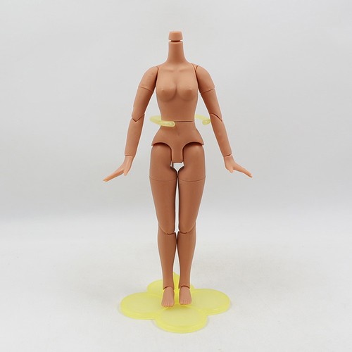 Muñeca desnuda de fábrica Azone piel oscura mejora cuerpo con 9 pares de manos 12" muñeca desnuda de fábrica de 12 - Imagen 2 de 10