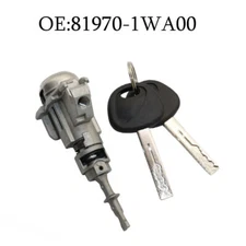 For Kia 2012-2017 Rio 81970-1WA00 Front Left Hand Door Lock Cylinder w/Key Set