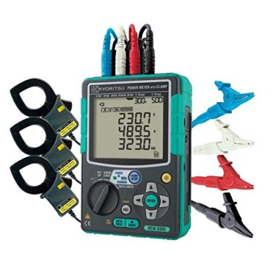 #ad KYORITSU KEW6305 01 KEW6305 Power Meter x1 MODEL8125 Clamp Sensor ×3 Set $1605.49