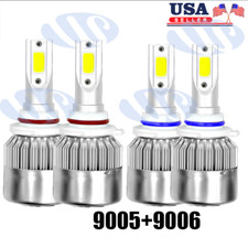 4x 9005 9006 Led Headlight Kit Hb3 9145 9140 Fog Light 1400w White 6000k Bulbs 4x 9005 9006 Led Headlight Kit Hb3 9145 9140 Fog Light 1400w White 6000k Bulbs