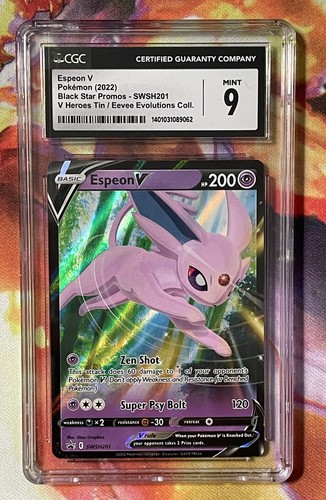 Espeon V graded CGC 9 for sale on eBay