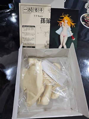 Ikki Tousen - Sonsaku Hakuf - 1/7 Resin Kit by Orchid Seed New SEALED