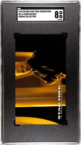1994 Star Trek Generations #21 Malcolm McDowell - A Familiar Face SGC 8 NM/MINT - Picture 3 of 3