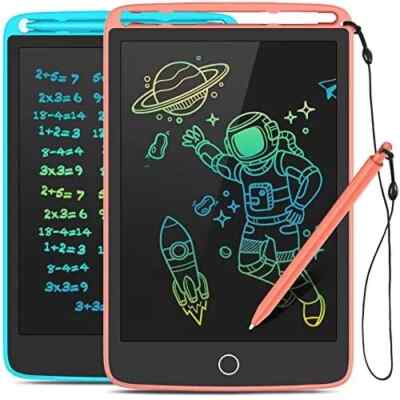 2 Pack 8.5Inch LCD Writing Tablet Erasable Drawing Doodle Board for Kids