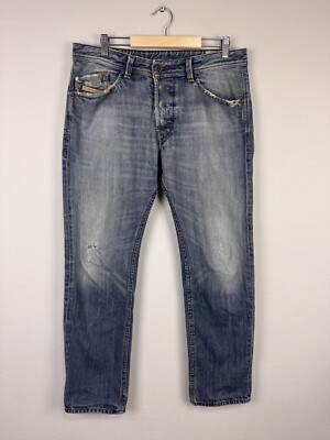 Diesel DARRON Regular Slim-Tapered WASH 0814A Blue Denim