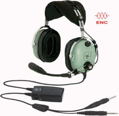 David Clark Model H10-13X ENC Aviation Headset - GA/Dual Plug ANR