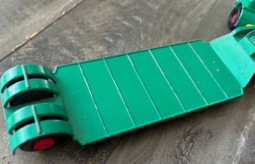 Matchbox King Size K-17 Tractor Low Loader with Bulldozer estate collection - Picture 9 of 11