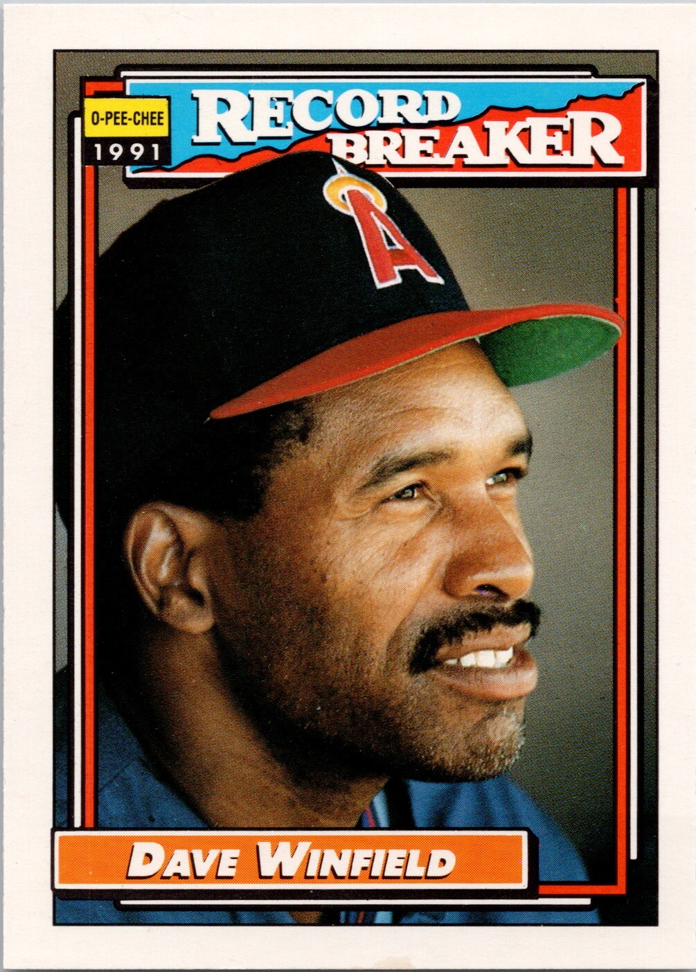 Dave Winfield Record Breaker 1992 OPC O-Pee-Chee #5