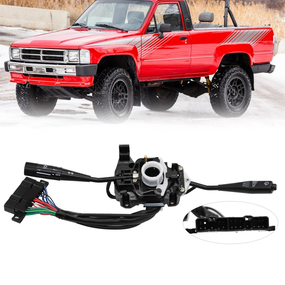 Interruptor limpiaparabrisas faros señal de giro 84310-35180 para camioneta Toyota 4Runner 1984-89 Foto 2 de 4