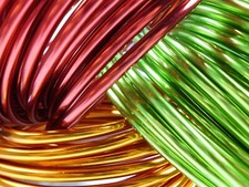 Aluminiumdraht, Basteldraht Ø 5mm - ca. 10m verschiedene Farben