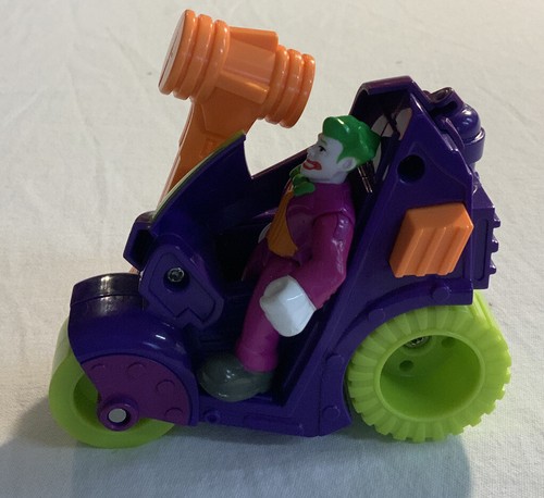 Imaginext The Joker Figure & Hammer Action Cycle Vehicle DC Friends Fisher Price - Picture 5 of 6