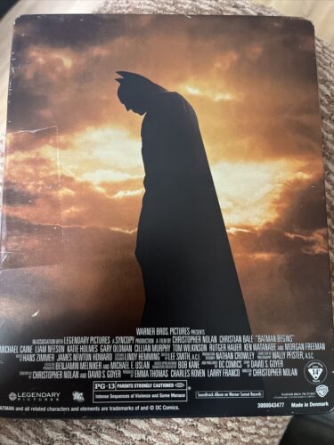Batman beginnt (Steelbook Blu-ray) Christian Bale, Michael Caine - Bild 2 von 2