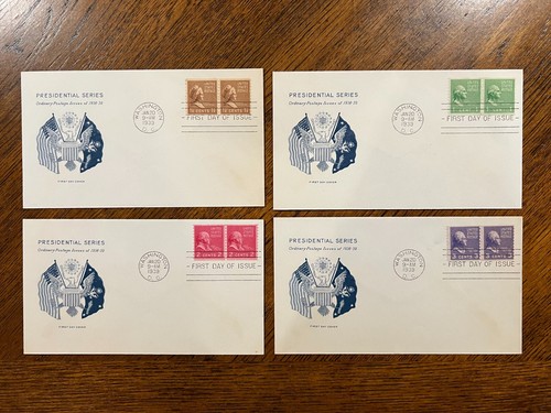USPS 1930s Stamp Cachet Covers (B11)
