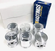 Silvolite Pistons Set/6+CAST Rings for 1941-1962 Chevy 235 Blue Flame STD