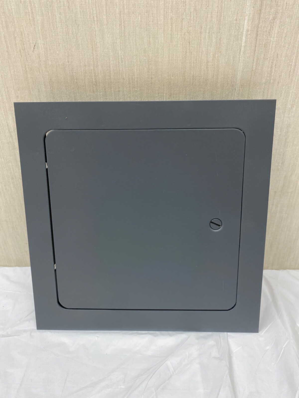 Everbilt Metal Access Panel Door with Frame 8in x 8in EB8X8PC-SDL Gray GL3