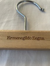 WOW!!! Genuine Ermenegildo Zegna Wooden And Chrome Trouser Hanger.