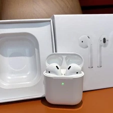 For Αpplе 2nd Generation Bluetooth Headsets Earbuds Earphone White Charging -US.