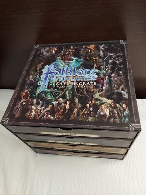 New Unused Folklore the Affliction: Creature Crate - ALL MINIAUTRES