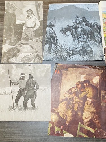 Benton Clark American Illustrator Vintage Clippings Lot Of 9 - Imagen 2 de 4