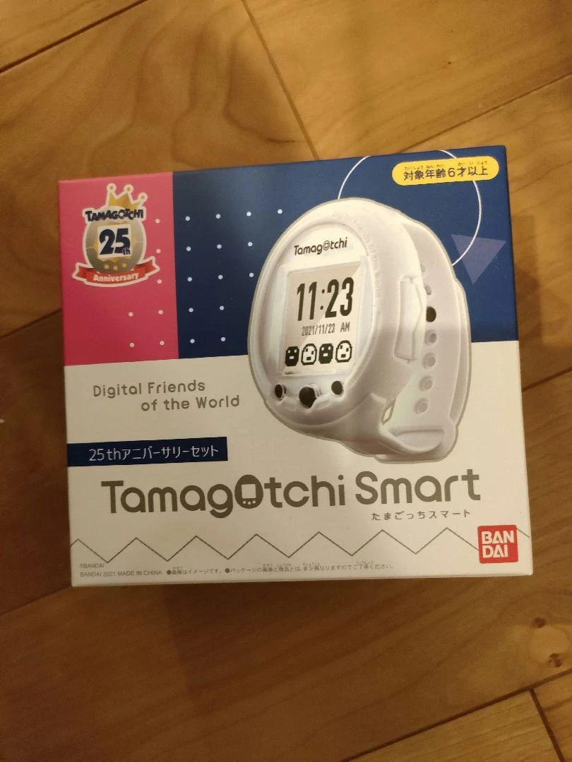 New Bandai Tamagotchi Smart 25th Anniversary Set Limited Color