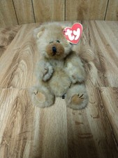 Vintage Ty Beanie Baby Attic Treasures Cody the Bear 1993 Double Tush Tag