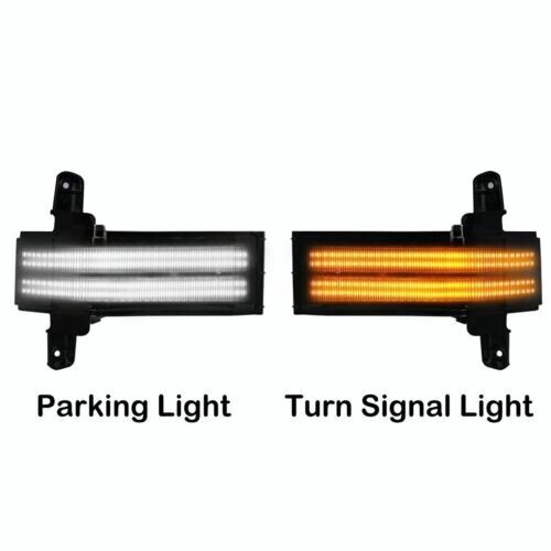 2pcs LED Switchback Tow Mirror Signal Light For 1418 Chevy Silverado GMC Sierra eBay