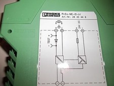 GOOD USED PHOENIX CONTACT PI/EX-ME-ID-I/I ISOLATION DRIVER QTY (DR3B)
