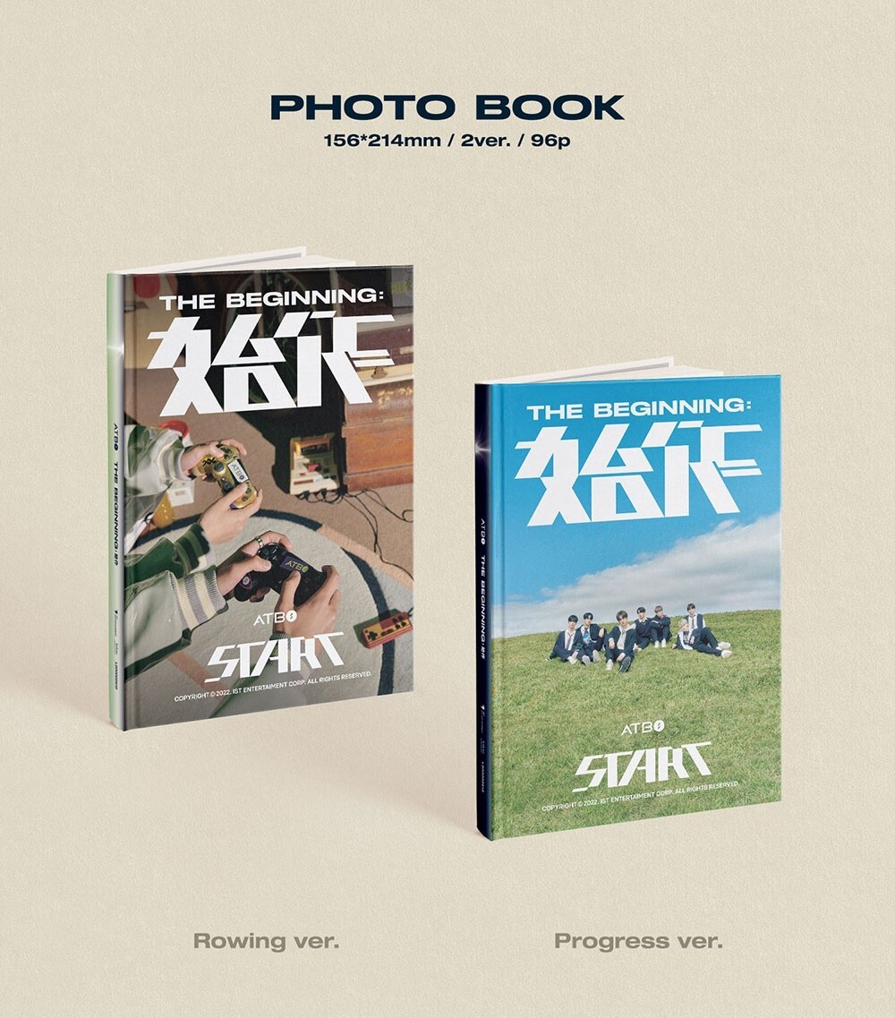 ATBO 2nd Mini Album [The Beginning : 始作] Progress Ver. CD+Book+