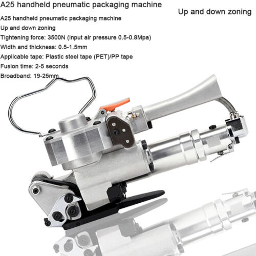 Pneumatic Strapping Machine Handheld Packaging Tool Suitable for Belt A19/25 - Picture 7 of 14
