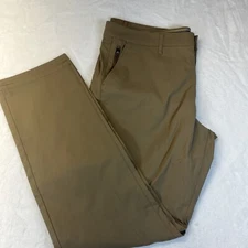 Weatherproof Vintage Men’s Tech Pant Regular Fit, 40x34 Tan