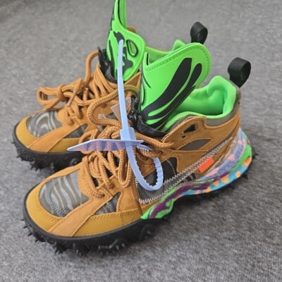 [DQ1615-700] Mens Nike Air Terra Forma 'Off-White Wheat Green Strike' Size 5