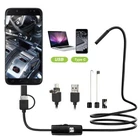 Megapixels HD USB C Endoscope Type C Borescope Inspection Camera for Android OTG
