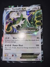 Pokemon Card Black & White Legendary Treasures Tornadus Ex BW96 Prerelease Stamp on eBay